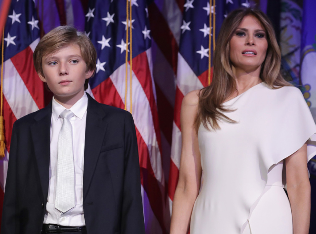 How Barron Trump S White House Life Is Different From Other First Kids E Online